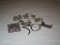 Lot - Sterling Jewelry - Brooches, Pins, & Screw back Earrings