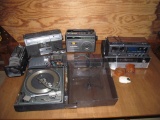 Vintage Electronics, Radios, Turn Table - See Pictures