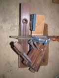 Wood Clamps, Back Saw & Wood Level
