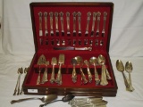Old Company Silver-plate Flatware w/ Serving Pieces