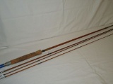 Split Bamboo Fly Rod w/ Extra Tin in Canvas Case