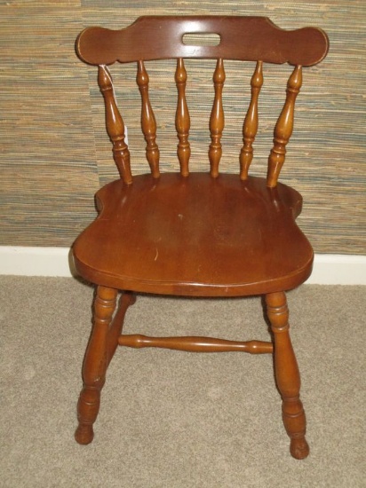 Maple Spindle Back Chair