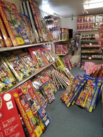 ONSITE FIREWORKS STORE AUCTION - #1078