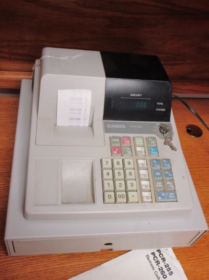 Casio Cash Register Model PCR 260