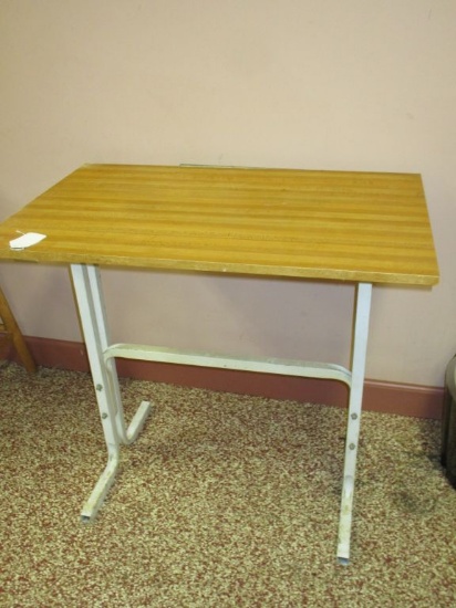 Metal Base Table w/ Laminate Top