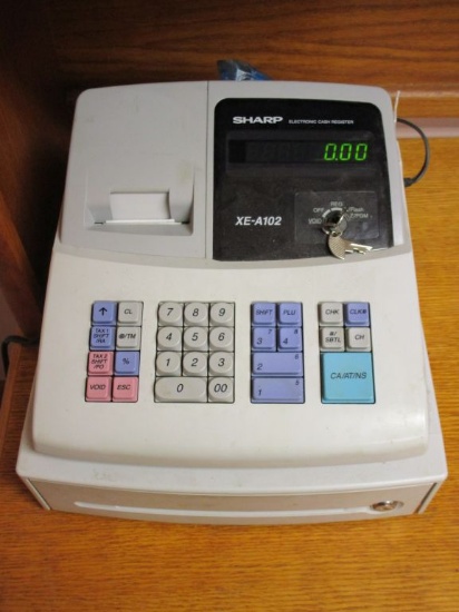 Sharp Cash Register Model XE-A101