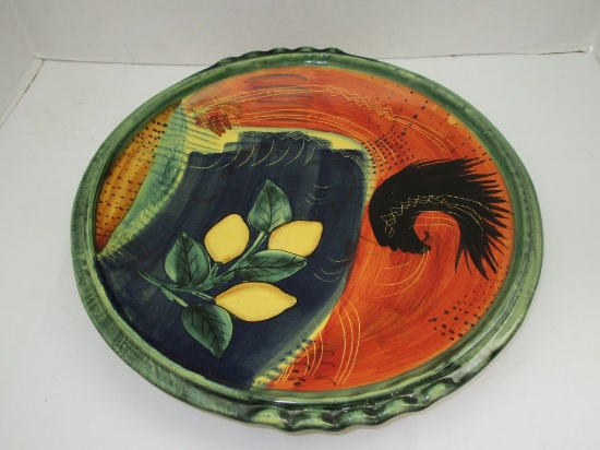 Hand painted Ceramic Platter