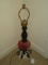 Decorative Lamp w/ Wood & Glass Font