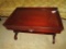 Mahogany Coffee Table, Carved Handle