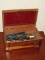 Red Cedar of LeBanon Souvenir Chest w/ Misc. Pens