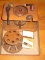 Lot - Pipes, Pipe Stand, Humidor, Pipe Lighter