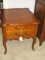 French Provincial Style 1 Drawer Night Stand