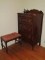 Depression Era Mahogany Chest w/ 3 Drawers