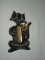 Vintage Whimsical Cat Thermometer