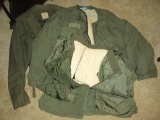 Lot -Vintage Military Cold Weather Wear