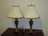 Pair - Decorative Lamps w/ Shades