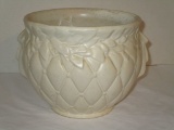 McCoy Pottery Jardinière w/ Quitted Pattern