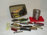 Lot - Misc. Pocket Knives, etc.