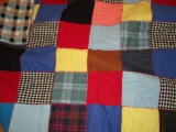 Child's Block Pattern Quilt