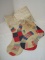 Lot - Quilt Scrap Stockings