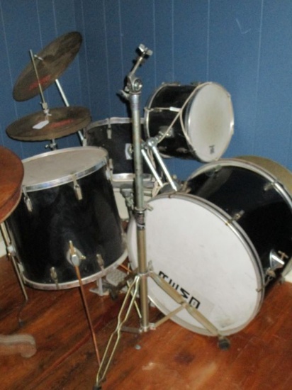 REMO /PTS Drum Set w/ Camber Cymbals