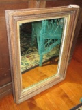 Wooden Framed Mirror