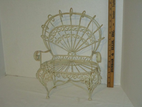 Victorian Replica Wire Doll Chair
