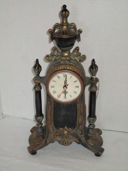 Decorative Resin Quartz Clock - Baroque Style