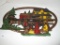 Syroco Wall Plaque - Wagon Scene