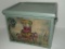 Wooden Folk Art Style Buggy Scene Painted Box W/ Lid