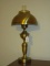 Brass Tone Lamp