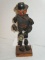 Folk Art Figurine of Beggar Made of Dried Fruit & Nuts