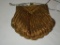 Gold Beaded on Satin Evening Bag