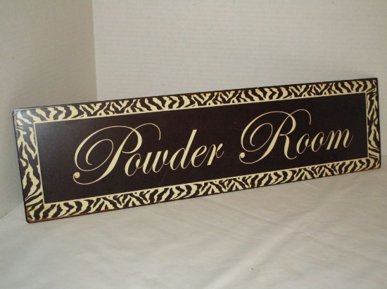 Cute "Powder Room" Wood Sign