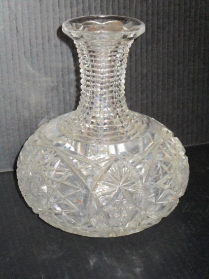 8" Pressed Glass Carafe