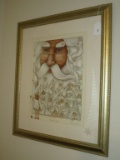 Framed & Matted Christmas Print 