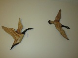 Pair Syroco Flying Geese Wall Plaques