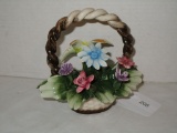 Capodimonte Flower Basket