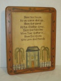 Resin Folk Art Style Wall Plaque