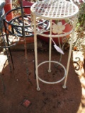 Lot - Misc. Plant Stands & One Pot