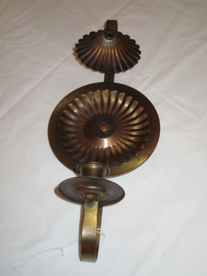 Colonial Type Tin Candle Sconce