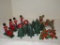 Lot - Assorted Christmas Theme Napkin Rings