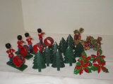 Lot - Assorted Christmas Theme Napkin Rings
