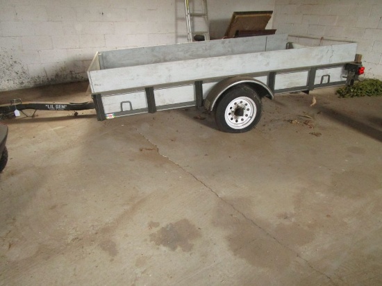 Lil Gem Utility Trailer By Diamond Trailer Mfg. VIN ID # 46UFU0917V1052812