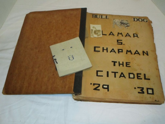 Citadel Scrapbook From 1929-1930