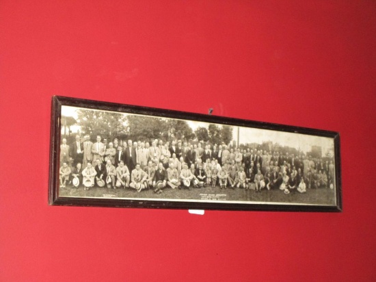 Vintage "Yard Long" Picture -" Piedmont Millers Association" From 1932