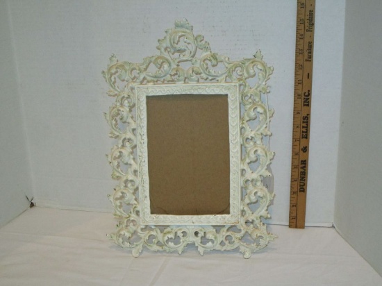 Vintage Metal Standing Picture Frame