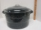 Blue Enamelware Canning Pot w/ Lid