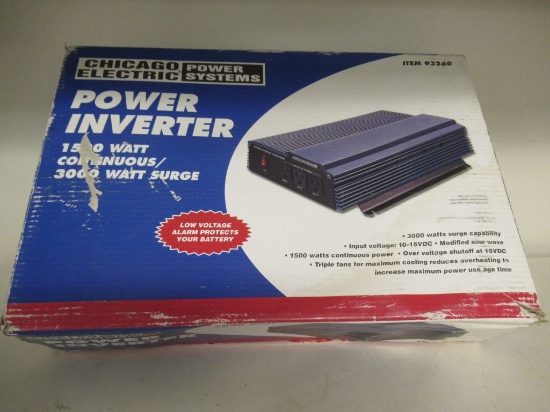 Chicago Power Inverter 15  Watts