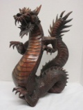 Heavily Carved Oriental Dragon